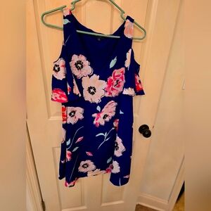 KAARI BLUE off the shoulder SIZE small dress